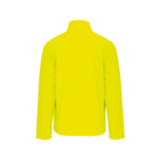 KARIBAN Férfi 3 rétegű softshell dzseki, Kariban KA401, Fluorescent Yellow-3XL férfi kabát, dzseki