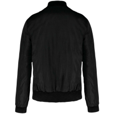 KARIBAN Férfi bélelt dzseki, ujján zsebbel, Kariban KA6122, Black-L férfi kabát, dzseki
