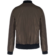 KARIBAN Férfi bélelt dzseki, ujján zsebbel, Kariban KA6122, Deep Khaki-2XL férfi kabát, dzseki