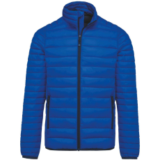 KARIBAN Férfi bélelt meleg és ultrakönnyű kabát , Kariban KA6120, Light Royal Blue-3XL