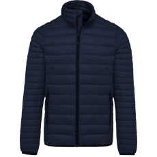 KARIBAN Férfi bélelt meleg és ultrakönnyű kabát , Kariban KA6120, Navy-XL