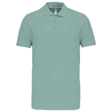 KARIBAN Férfi galléros piké sztreccs póló, Kariban KA239, Sage-2XL