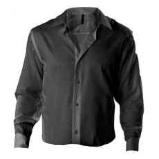 KARIBAN Férfi ing Kariban KA522 Men'S Fitted Long-Sleeved non-Iron Shirt -3XL, Black