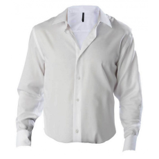 KARIBAN Férfi ing Kariban KA522 Men'S Fitted Long-Sleeved non-Iron Shirt -3XL, White