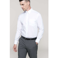 KARIBAN Férfi ing Kariban KA537 Long-Sleeved non-Iron Shirt -M, Bright Sky férfi ing