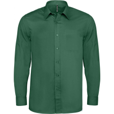 KARIBAN Férfi ing Kariban KA545 Jofrey &gt; Long-Sleeved Shirt -2XL, Forest Green férfi ing