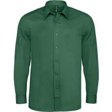 KARIBAN Férfi ing Kariban KA545 Jofrey > Long-Sleeved Shirt -3XL, Forest Green