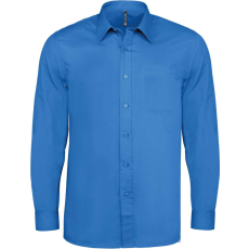 KARIBAN Férfi ing Kariban KA545 Jofrey > Long-Sleeved Shirt -4XL, Light Royal Blue