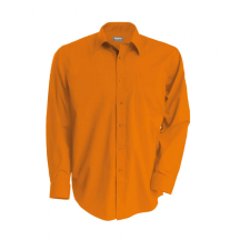KARIBAN Férfi ing Kariban KA545 Jofrey &gt; Long-Sleeved Shirt -5XL, Orange férfi ing