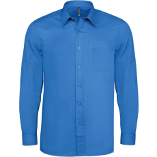 KARIBAN Férfi ing Kariban KA545 Jofrey > Long-Sleeved Shirt -6XL, Light Royal Blue