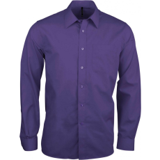 KARIBAN Férfi ing Kariban KA545 Jofrey > Long-Sleeved Shirt -6XL, Purple