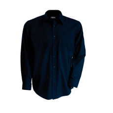 KARIBAN Férfi ing Kariban KA545 Jofrey > Long-Sleeved Shirt -S, Navy