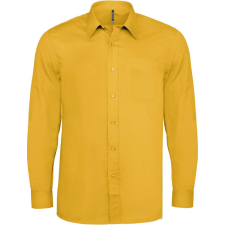 KARIBAN Férfi ing Kariban KA545 Jofrey > Long-Sleeved Shirt -XL, Yellow férfi ing