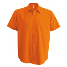 KARIBAN Férfi ing Kariban KA551 Ace - Short-Sleeved Shirt -3XL, Orange férfi ing