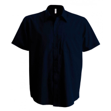 KARIBAN Férfi ing Kariban KA551 Ace - Short-Sleeved Shirt -5XL, Navy férfi ing