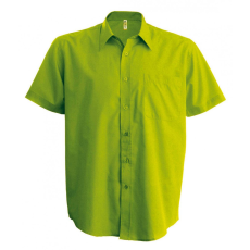 KARIBAN Férfi ing Kariban KA551 Ace - Short-Sleeved Shirt -M, Burnt Lime