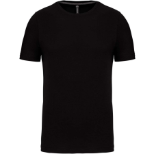 KARIBAN Férfi jersey rövid ujjú póló, Kariban KA356, Black-XL férfi póló
