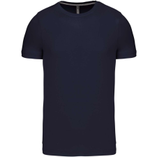 KARIBAN Férfi jersey rövid ujjú póló, Kariban KA356, Navy-S férfi póló