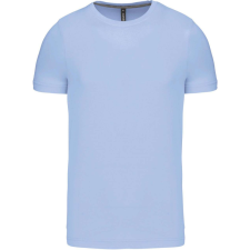 KARIBAN Férfi jersey rövid ujjú póló, Kariban KA356, Sky Blue-XL férfi póló
