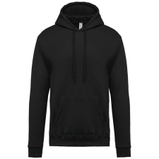 KARIBAN Férfi kapucnis pulóver, Kariban KA476, Black-XS férfi pulóver, kardigán