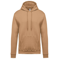 KARIBAN Férfi kapucnis pulóver, Kariban KA476, Camel-XL