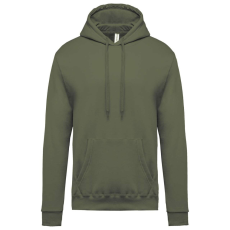 KARIBAN Férfi kapucnis pulóver, Kariban KA476, Caper Green-3XL