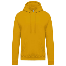 KARIBAN Férfi kapucnis pulóver, Kariban KA476, Dark Mustard-L férfi pulóver, kardigán