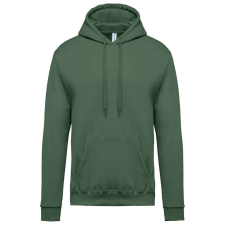 KARIBAN Férfi kapucnis pulóver, Kariban KA476, Earthy Green-4XL férfi pulóver, kardigán
