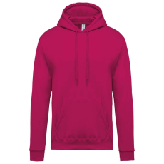 KARIBAN Férfi kapucnis pulóver, Kariban KA476, Fuchsia-4XL