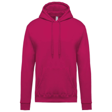 KARIBAN Férfi kapucnis pulóver, Kariban KA476, Fuchsia-XL férfi pulóver, kardigán