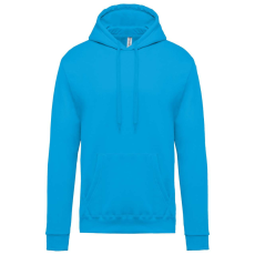 KARIBAN Férfi kapucnis pulóver, Kariban KA476, Hawaii Blue-4XL