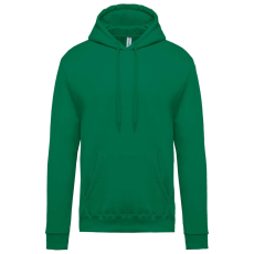 KARIBAN Férfi kapucnis pulóver, Kariban KA476, Kelly Green-S