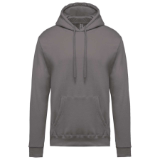 KARIBAN Férfi kapucnis pulóver, Kariban KA476, Storm Grey-2XL férfi pulóver, kardigán
