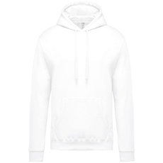 KARIBAN Férfi kapucnis pulóver, Kariban KA476, White-XL