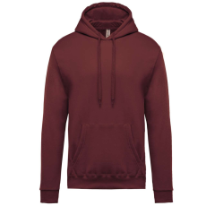 KARIBAN Férfi kapucnis pulóver, Kariban KA476, Wine-4XL