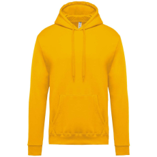 KARIBAN Férfi kapucnis pulóver, Kariban KA476, Yellow-XS