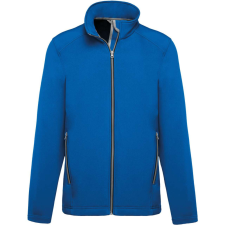 KARIBAN férfi két rétegű softshell dzseki KA424, Light Royal Blue-4XL férfi kabát, dzseki