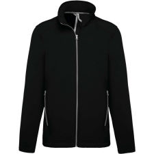 KARIBAN Férfi két rétegű softshell dzseki, Kariban KA424, Black-S női dzseki, kabát