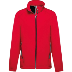 KARIBAN Férfi két rétegű softshell dzseki, Kariban KA424, Red-S