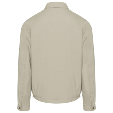 KARIBAN Férfi kockás bélésű férfi dzseki, Kariban KA623, Beige-L férfi kabát, dzseki