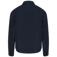 KARIBAN Férfi kockás bélésű férfi dzseki, Kariban KA623, Navy-3XL