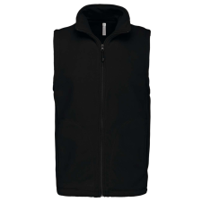 KARIBAN Férfi LUCA polár mellény, Kariban KA913, Black-M férfi mellény