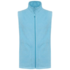 KARIBAN Férfi LUCA polár mellény, Kariban KA913, Cloudy Blue Heather-3XL férfi mellény