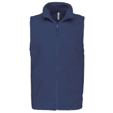 KARIBAN Férfi LUCA polár mellény, Kariban KA913, Deep Blue-4XL férfi mellény