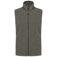 KARIBAN Férfi LUCA polár mellény, Kariban KA913, Green Marble Heather-3XL