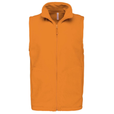 KARIBAN Férfi LUCA polár mellény, Kariban KA913, Orange-L