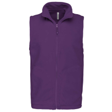 KARIBAN Férfi LUCA polár mellény, Kariban KA913, Purple-XL