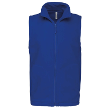 KARIBAN Férfi LUCA polár mellény, Kariban KA913, Royal Blue-S férfi mellény