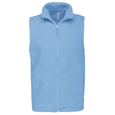 KARIBAN Férfi LUCA polár mellény, Kariban KA913, Sky Blue-XL