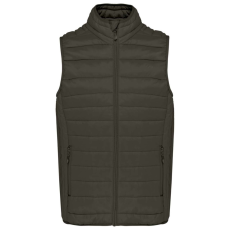 KARIBAN férfi mellény KA6113 ultrakönnyű, Dark Khaki-3XL